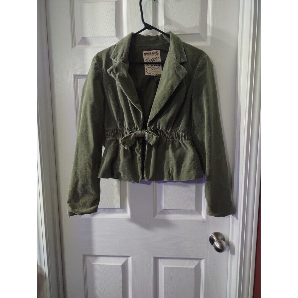 Doki-Geki Short Jacket Size L Olive Green